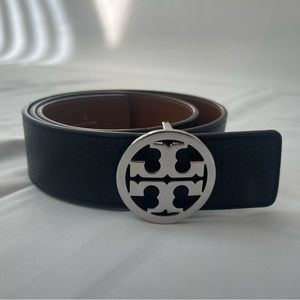 Tory Burch, reversible black/brown, XS, 1.5”